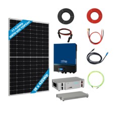 18 Panel(425Wp) 7.2kWe Off-Grid(48V) Solar Paket